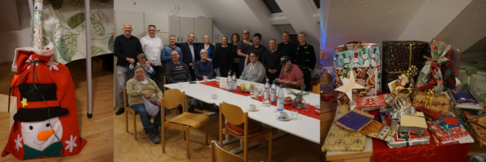 Mitarbeitende des Jobcenters verbreiten Weihnachtsstimmung in Haus Wiesental