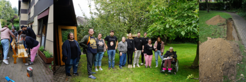 Die Garten AG aus Haus Wildbach bekommt ehrenamtliche Unterstützung