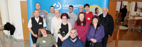 Ein Mitglied des Lebenshilfe Rates NRW kommt vom Verein Lebenshilfe Aachen