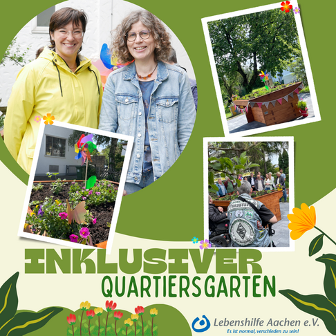Ein wundervoller Tag im inklusiven Quartiersgarten in Aachen-Forst!